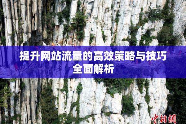 提升网站流量的高效策略与技巧全面解析