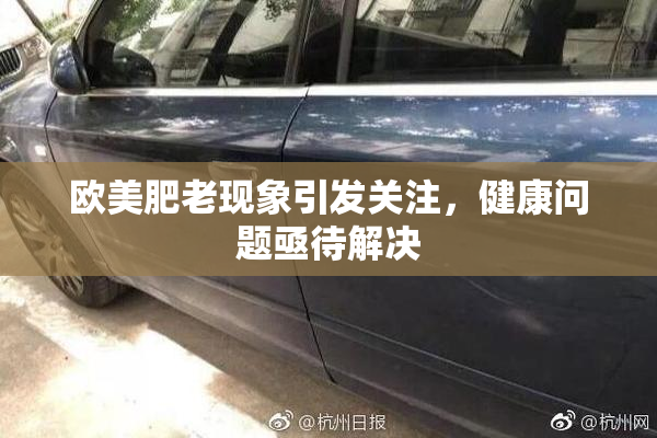 欧美肥老现象引发关注，健康问题亟待解决