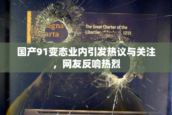 国产91变态业内引发热议与关注，网友反响热烈