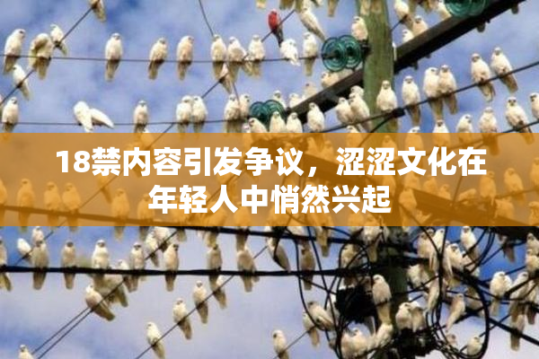 18禁内容引发争议，涩涩文化在年轻人中悄然兴起