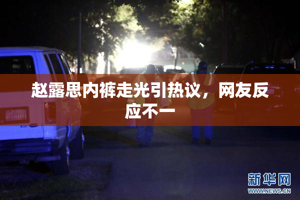赵露思内裤走光引热议，网友反应不一