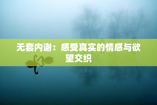 无套内谢：感受真实的情感与欲望交织