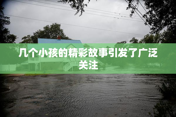 几个小孩的精彩故事引发了广泛关注