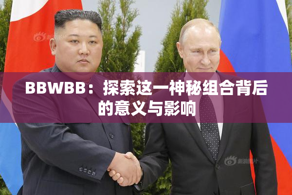 BBWBB：探索这一神秘组合背后的意义与影响