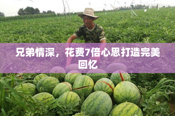 兄弟情深，花费7倍心思打造完美回忆