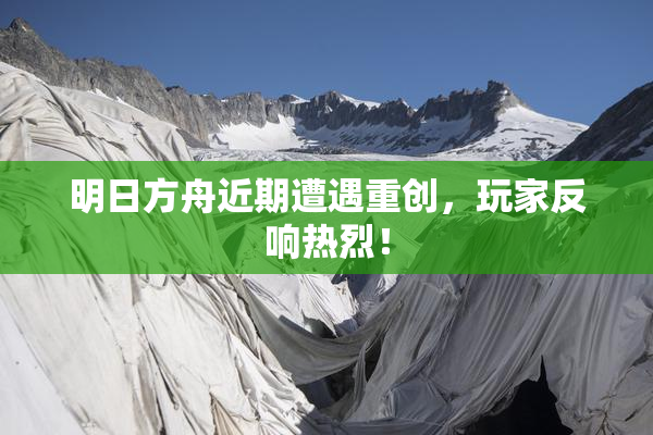 明日方舟近期遭遇重创，玩家反响热烈！