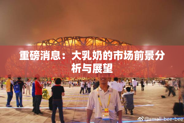 重磅消息：大乳奶的市场前景分析与展望