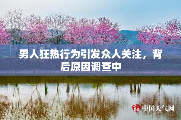 男人狂热行为引发众人关注，背后原因调查中