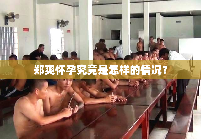 郑爽怀孕究竟是怎样的情况？