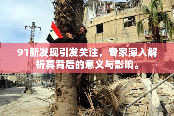 91新发现引发关注，专家深入解析其背后的意义与影响。