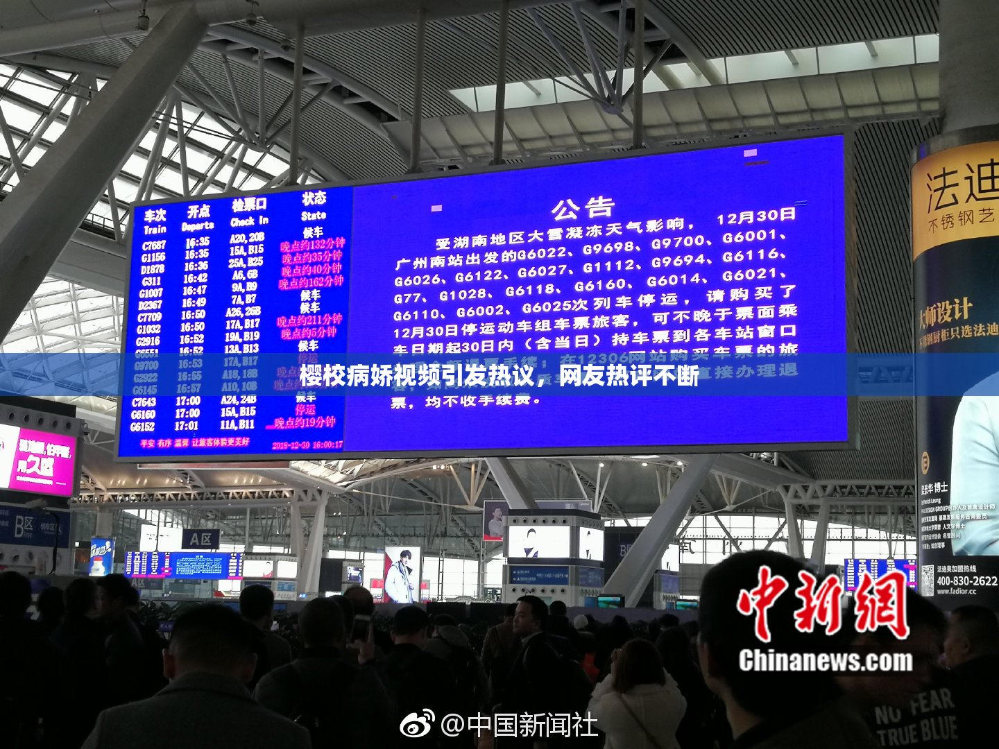樱校病娇视频引发热议，网友热评不断