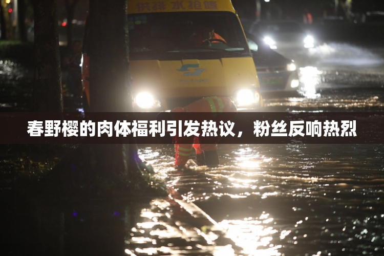春野樱的肉体福利引发热议，粉丝反响热烈
