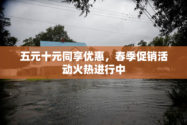 五元十元同享优惠，春季促销活动火热进行中