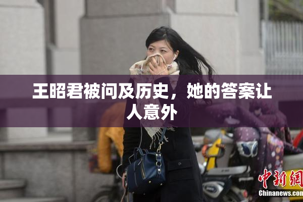 王昭君被问及历史，她的答案让人意外
