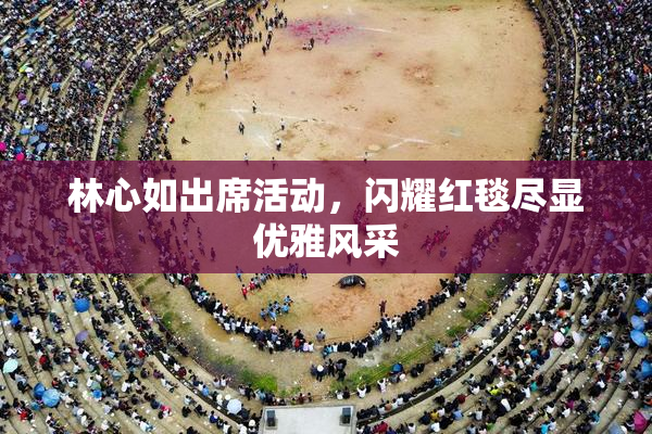 林心如出席活动，闪耀红毯尽显优雅风采