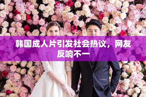 韩国成人片引发社会热议，网友反响不一