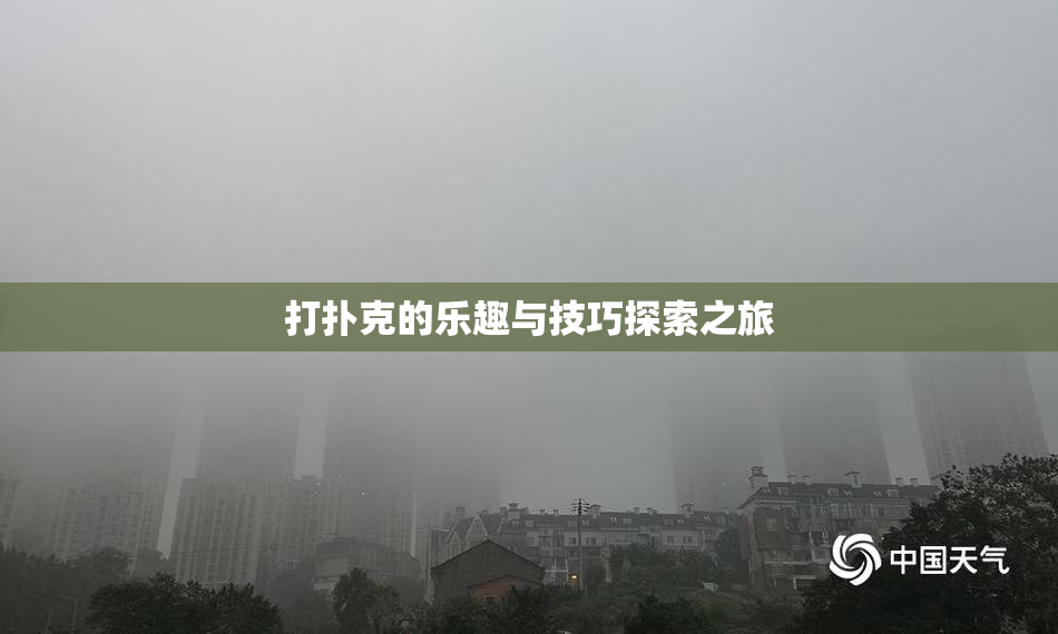 打扑克的乐趣与技巧探索之旅