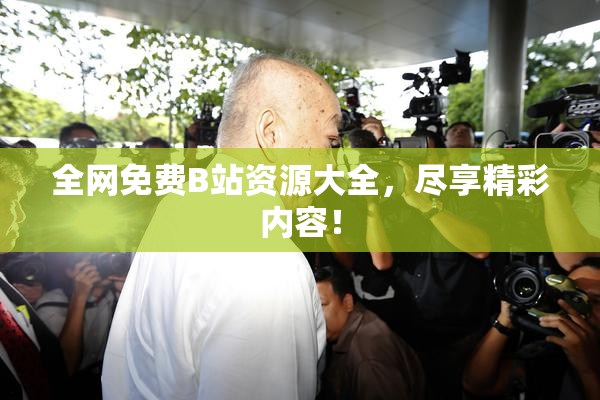 全网免费B站资源大全，尽享精彩内容！