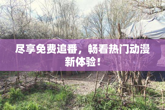 尽享免费追番，畅看热门动漫新体验！