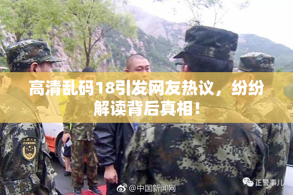 高清乱码18引发网友热议，纷纷解读背后真相！