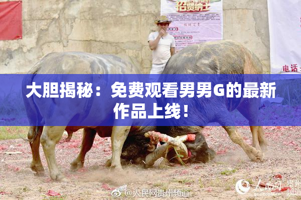 大胆揭秘：免费观看男男G的最新作品上线！