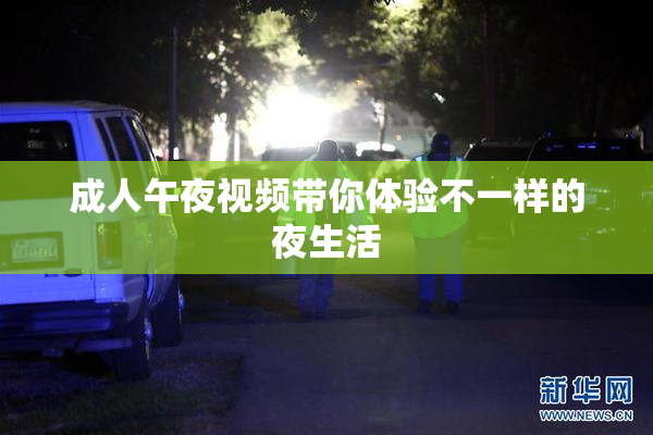 成人午夜视频带你体验不一样的夜生活