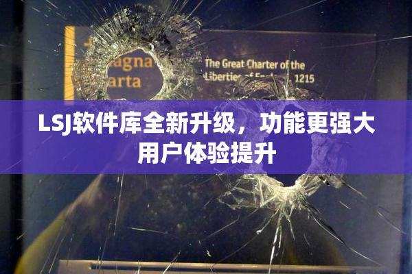 LSJ软件库全新升级，功能更强大用户体验提升
