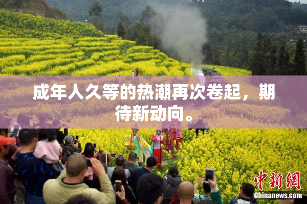 成年人久等的热潮再次卷起，期待新动向。