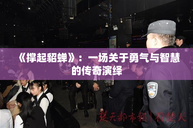 《撑起貂蝉》：一场关于勇气与智慧的传奇演绎