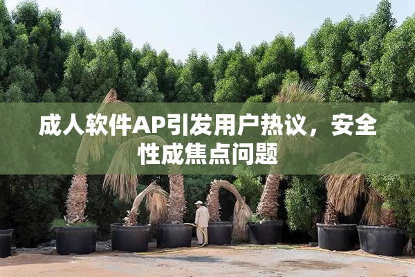 成人软件AP引发用户热议，安全性成焦点问题