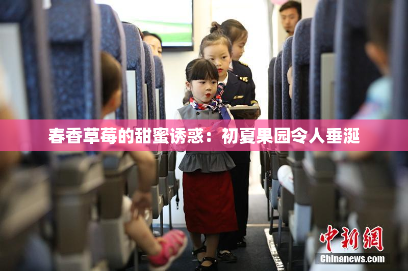 春香草莓的甜蜜诱惑：初夏果园令人垂涎