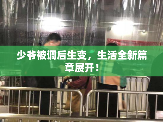 少爷被调后生变，生活全新篇章展开！