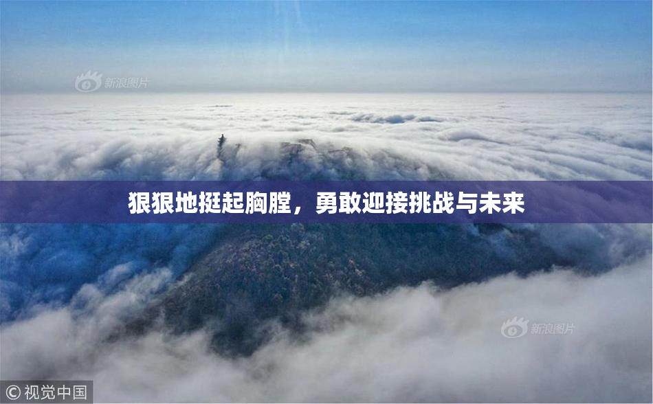 狠狠地挺起胸膛，勇敢迎接挑战与未来