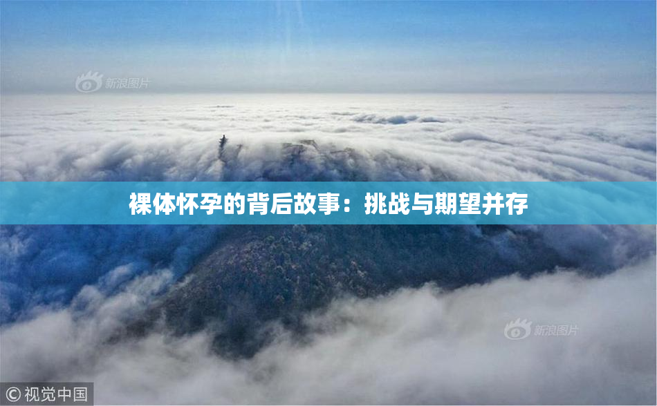 裸体怀孕的背后故事：挑战与期望并存