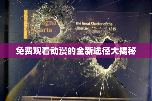 免费观看动漫的全新途径大揭秘