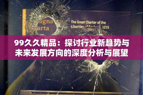 99久久精品：探讨行业新趋势与未来发展方向的深度分析与展望
