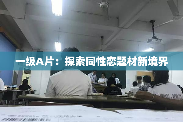 一级A片：探索同性恋题材新境界