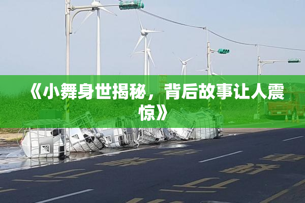 《小舞身世揭秘，背后故事让人震惊》