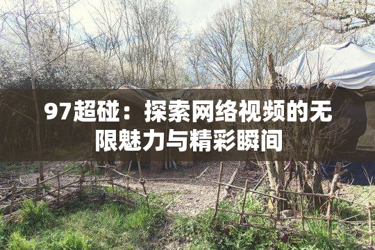 97超碰：探索网络视频的无限魅力与精彩瞬间