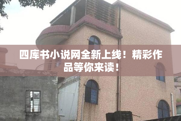 四库书小说网全新上线！精彩作品等你来读！