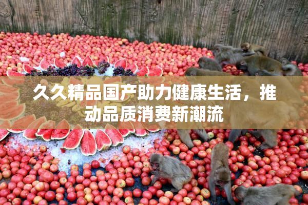 久久精品国产助力健康生活，推动品质消费新潮流