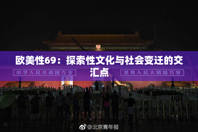 欧美性69：探索性文化与社会变迁的交汇点
