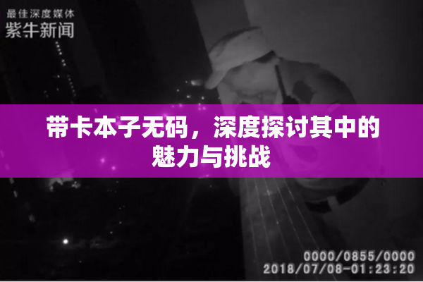 带卡本子无码，深度探讨其中的魅力与挑战