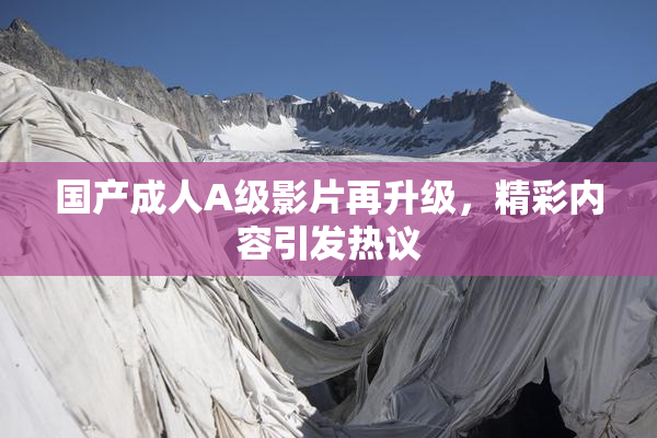 国产成人A级影片再升级，精彩内容引发热议