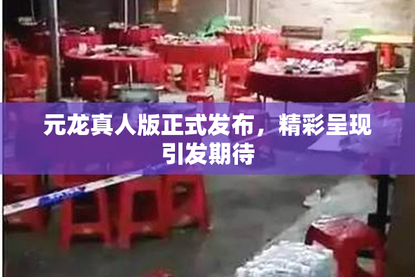 元龙真人版正式发布，精彩呈现引发期待