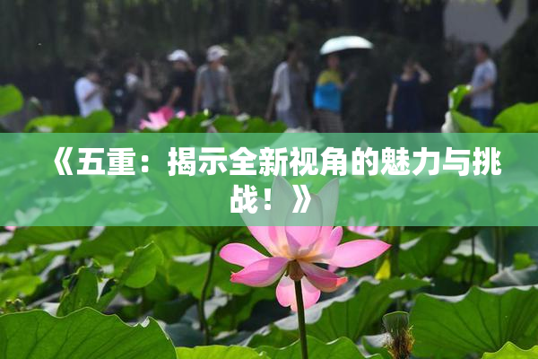 《五重：揭示全新视角的魅力与挑战！》