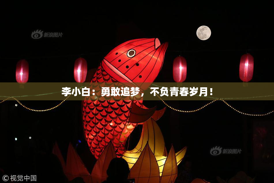 李小白：勇敢追梦，不负青春岁月！