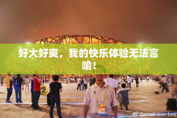 好大好爽，我的快乐体验无法言喻！