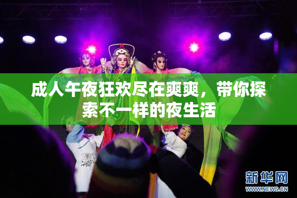 成人午夜狂欢尽在爽爽，带你探索不一样的夜生活