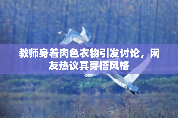 教师身着肉色衣物引发讨论，网友热议其穿搭风格